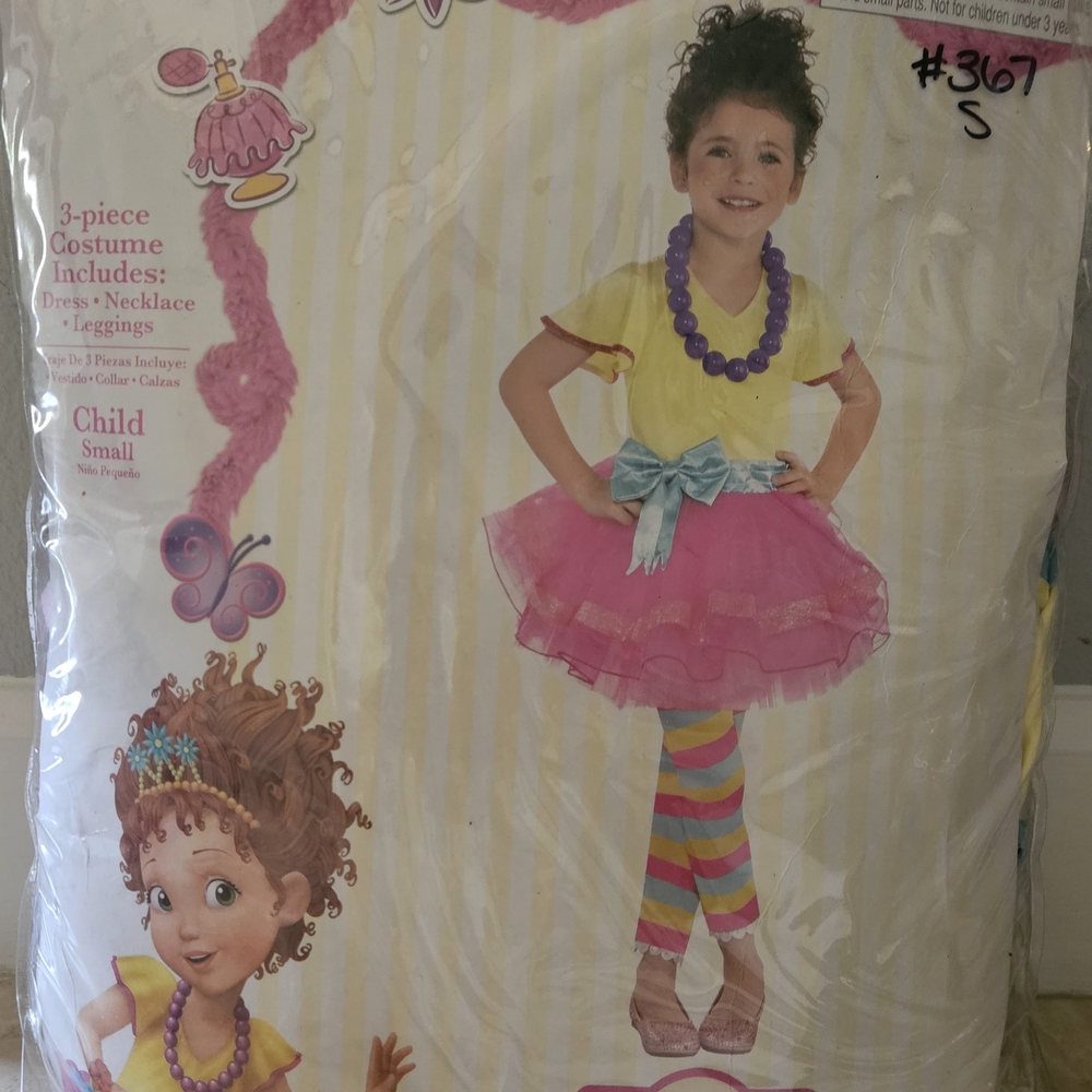Fancy Nancy Kids Costume Set - Pink and Yellow